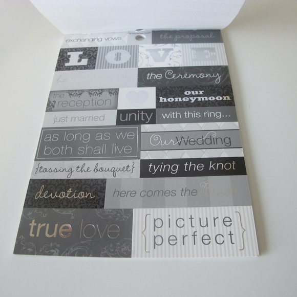 Scrapbooking Sticker Bundle For Paper Crafts Wedding Love - Picture 16 of 16